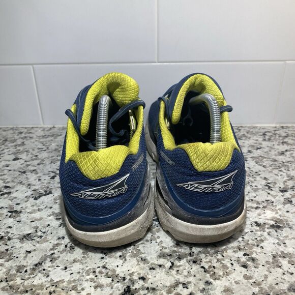Altra Provision 4.0 Running Shoes Blue Yellow Foot Shape Men’s Size US 10 - Picture 4 of 8